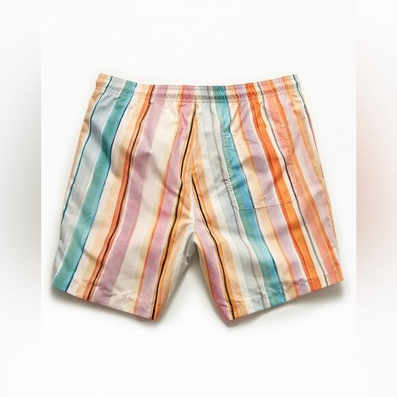 PacSun Watercolor 17" Swim Trunks size s (b11) NWT - Picture 4 of 7